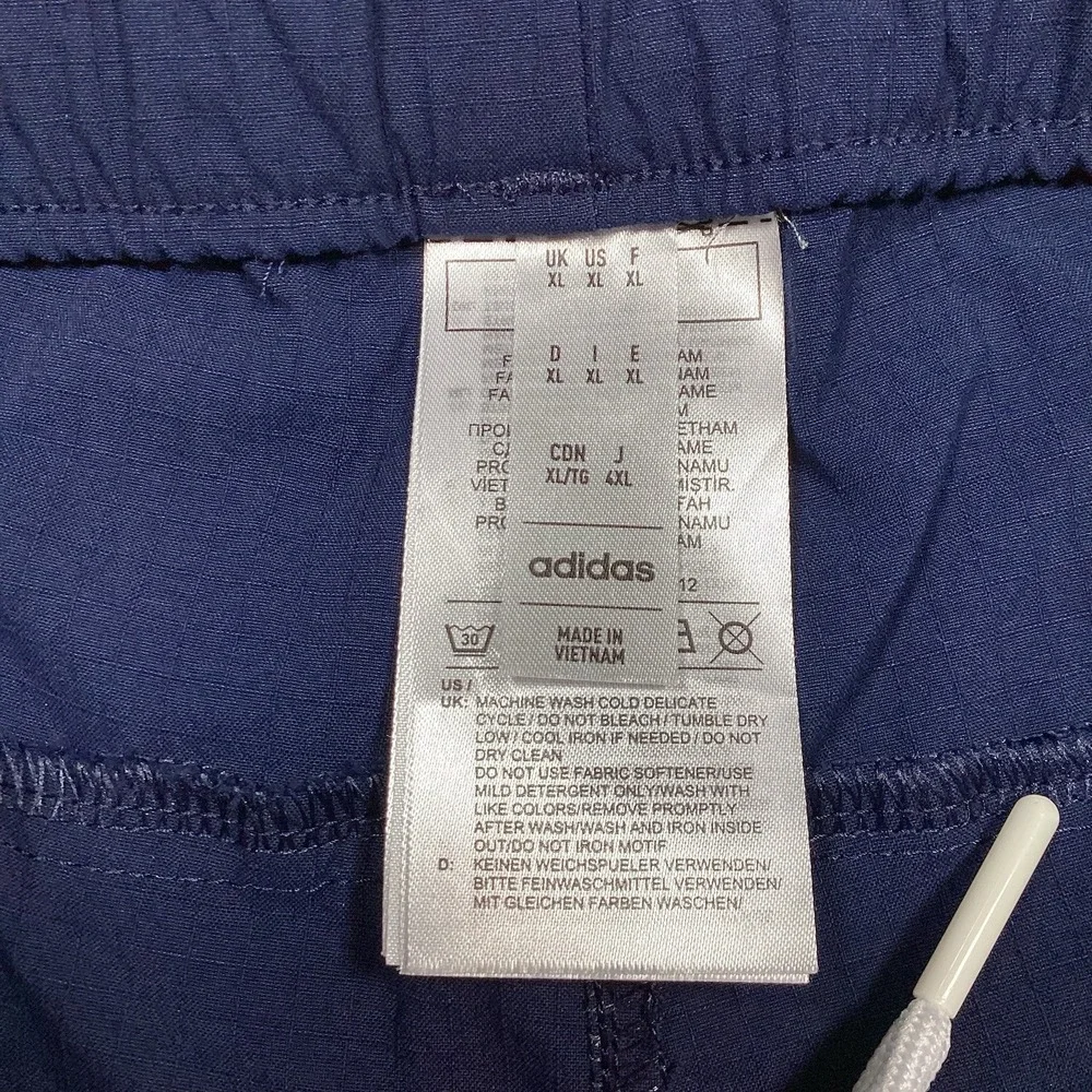 adidas Men's Ripstop Nine-Inch Navy Golf Shorts HY5375‎ XL